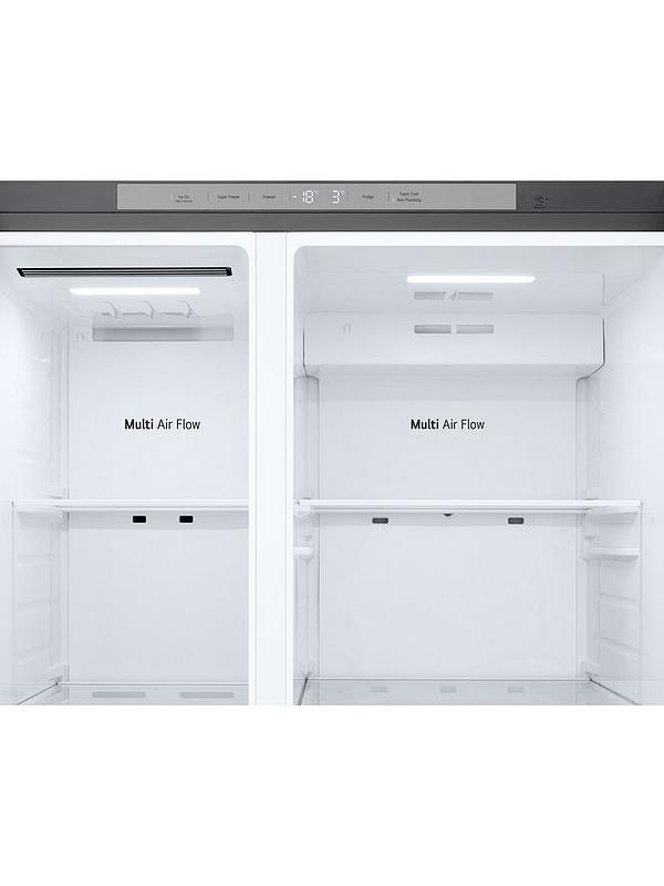 LG GSLC41PYPE 638L Smart Inverter American-Style Fridge Freezer - Prime Silver - Image 5